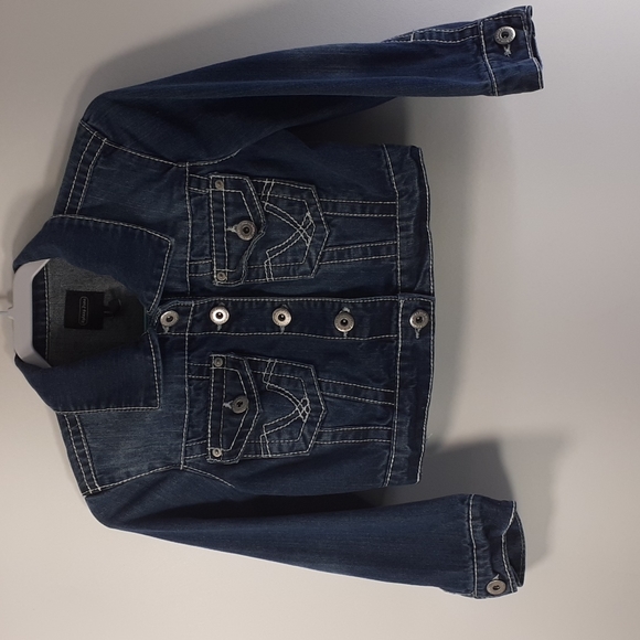 Highway Jeans Cover-Up Jean Jacket  Teen Size Medium - Picture 2 of 16